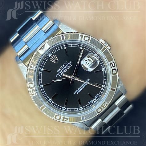 rolex turn o graph mens watch 16264|Rolex Datejust Turn.